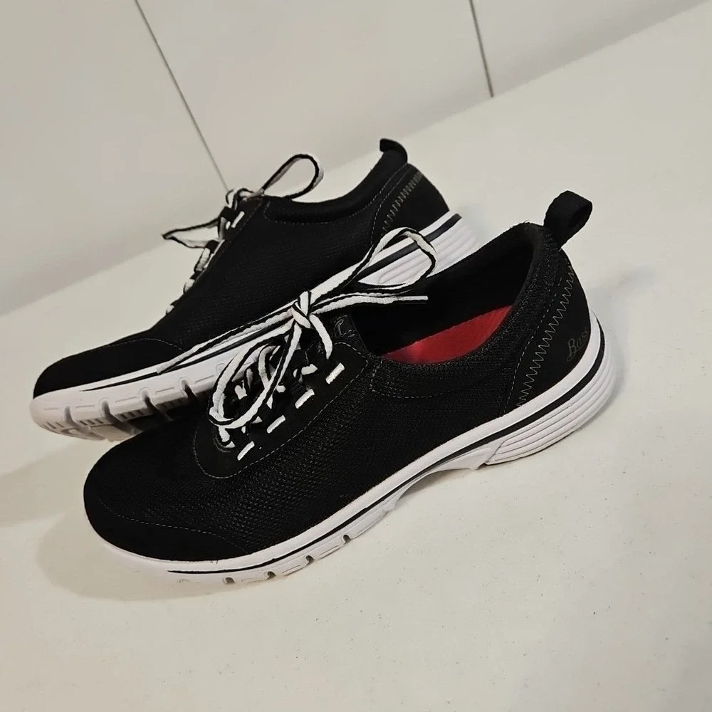 G H BASS PROPEL Shoes Womens Size 8M‎ Black/white Sneakers EUC (S176